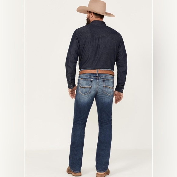 ARIAT Mens M8 Modern Kelton Slim Leg Jean - Picture 2 of 7